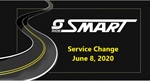 June 8, 2020 Service Change