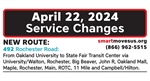 Service Change April 22nd