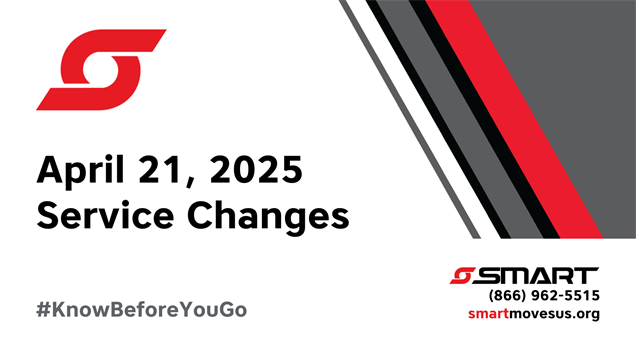 Service Change April 21st