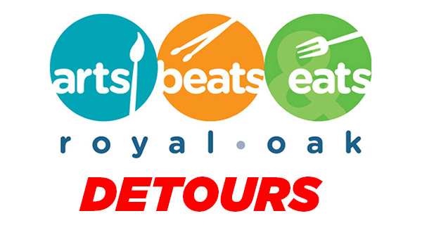 ARTS, BEATS & EATS DETOUR MAP