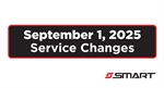 Service Change September 1