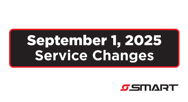 Service Change September 1