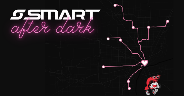 [Updated] SMART After Dark Shuttles: 2/14, 3pm-12am