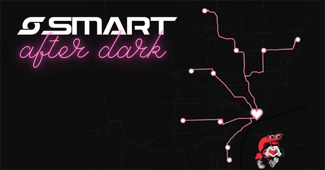 SMART After Dark Shuttle Service: 2/14, 3pm-12am
