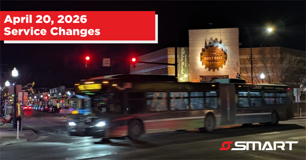 April 20, 2026 Service Changes