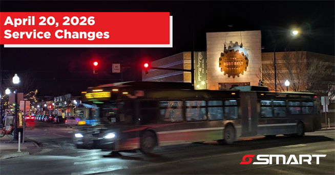 April 20, 2026 Service Changes