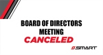 May Board Meeting Canceled