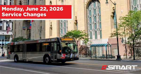 June 22, 2026 Service Changes