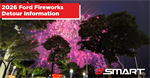 Ford Fireworks Detour Information