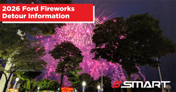Ford Fireworks Detour Information