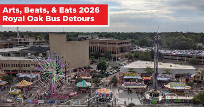 Arts, Beats, & Eats Event Detours